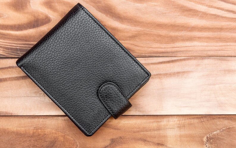 Quality leather wallet from We Leather Goods aging gracefully