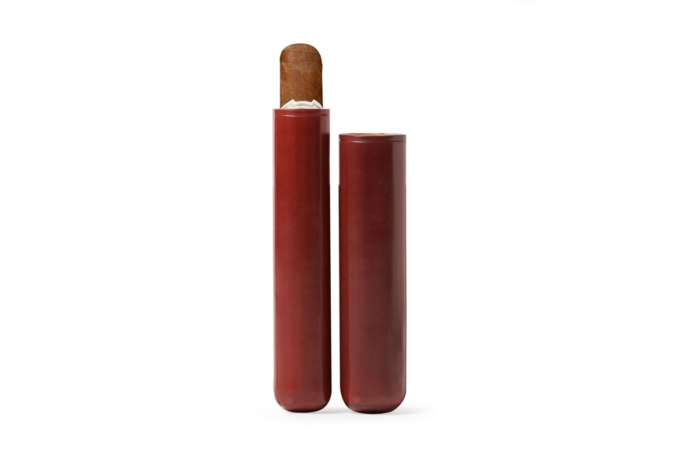 Single Cigar Case Red