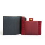 KODO Wallet Red Crazy Horse Cow Leather