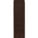The Executive Dark Brown Double Stitched Belt