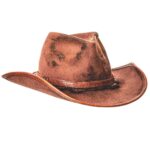 Duke Felt Womens Brown Cowboy Hat