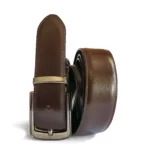 Dark Brown Highchrome Reversible Belt  