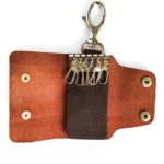 Bold Vintage Leather Key Organizer Key Holder Dark