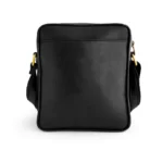 Mini Crossbody Messenger Bag Black