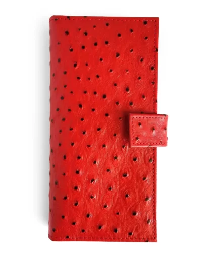 Classic Red Osti Mobile Wallet Clutch