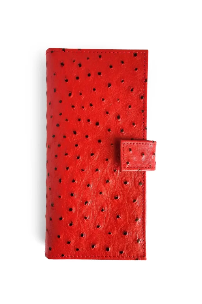 Classic Red Osti Mobile Wallet Clutch