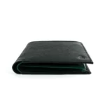 Premium Saffiano Black Leather Wallet