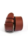  Leather Casual Belt Maroon