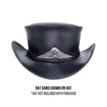 Skull Black Hat Band