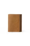 Compact Trifold Horse Leather Wallet