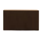 Authentic Leather Tissue Box Rectangle Brown