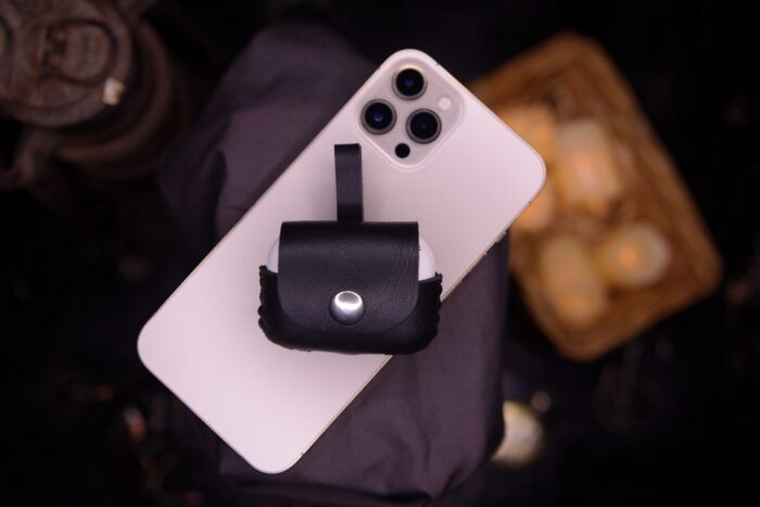 Marco Black AirPods 3 Leather Case