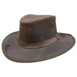Australian Leather Cowboy Hat