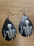 Leather Helloween Earring