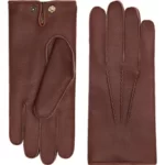 Diego American deerskin leather gloves