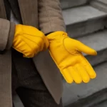 Matteo American deerskin leather gloves