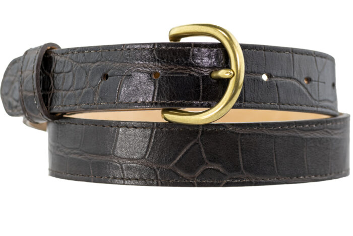 LUXURY BROWN CROCODILE PRINT LEATHER Choose luxury, choose practicality, and choose the Luxury Brown Crocodile Print Leather Belt - where fashion meets timeless elegance.