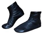 Shanan Men Women Real Black Leather