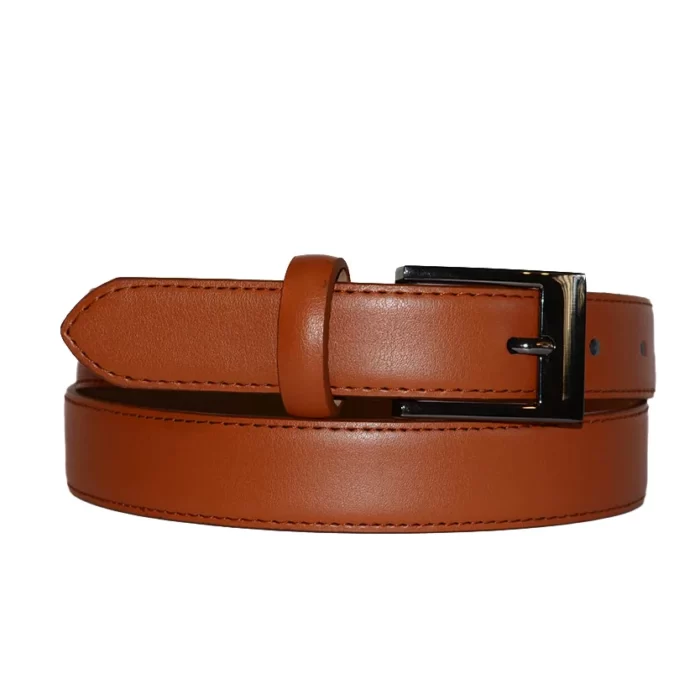 Tan Genuine Leather Boys Belt