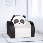 Baby Leather Cute Panda Lazy Sofa