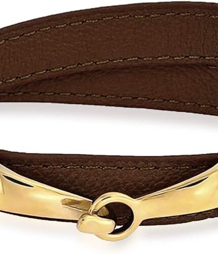 Brown Women Leather Bracelet