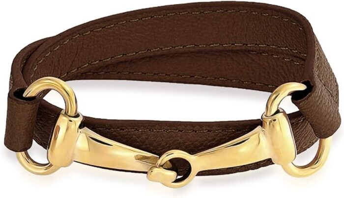 Brown Women Leather Bracelet