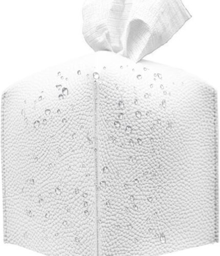 Waterproof PU Leather Square Tissue Box