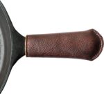 Leather Cast Iron Skillet Pan Handle