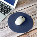 Small Round Mousepad Blue