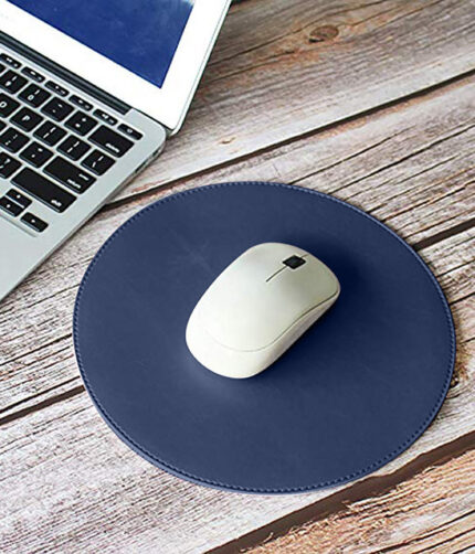 Small Round Mousepad Blue