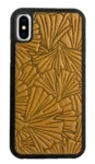 iPhone X Leather Case Ginkgo