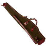 Handmade Canvas Leather Rifle Bag