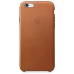 iPhone 6 Leather Case Saddle Brown