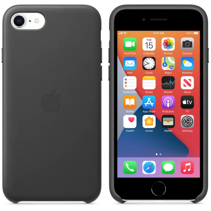 iPhone SE Silicone Case Black