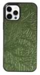 Leather iPhone Case Acanthus Leaf