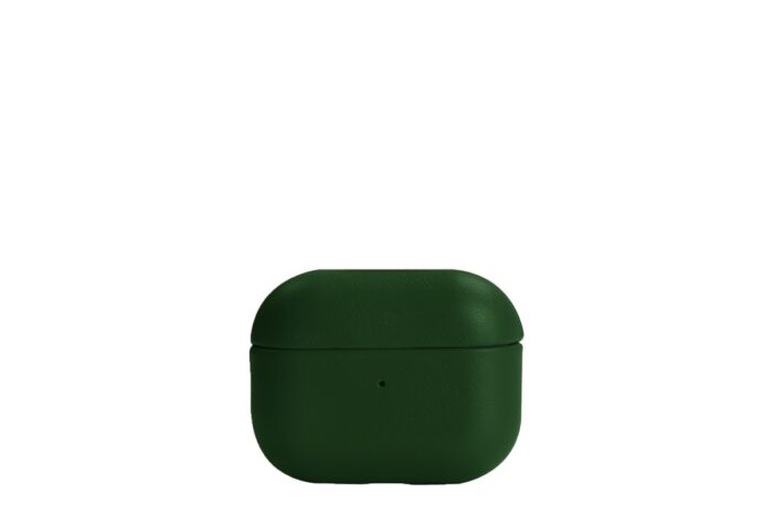 Green Leather Apple AirPods Cover