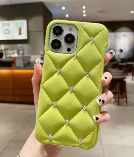 Green Luxury Girl Phone Back Cover