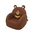 Baby Leather Cute Bear Lazy Sofa