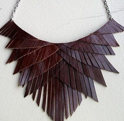 Leather Jewelry Fashion Necklace