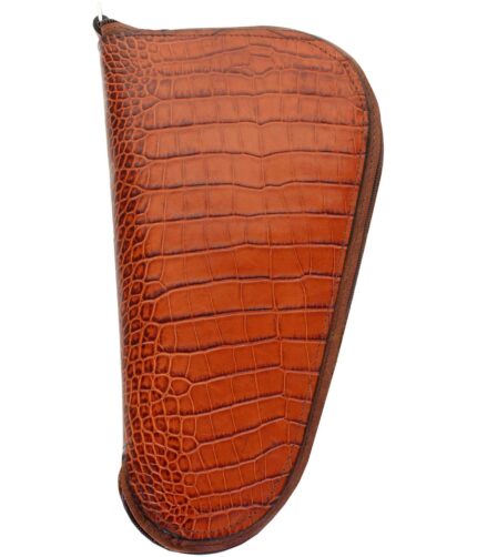 Mini Africana Gator Print Pistol Case