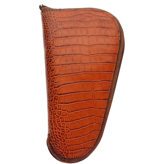 Mini Africana Gator Print Pistol Case