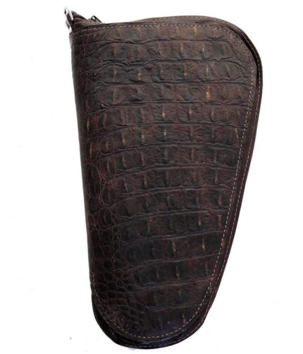 Rustic Gator Print Pistol Case