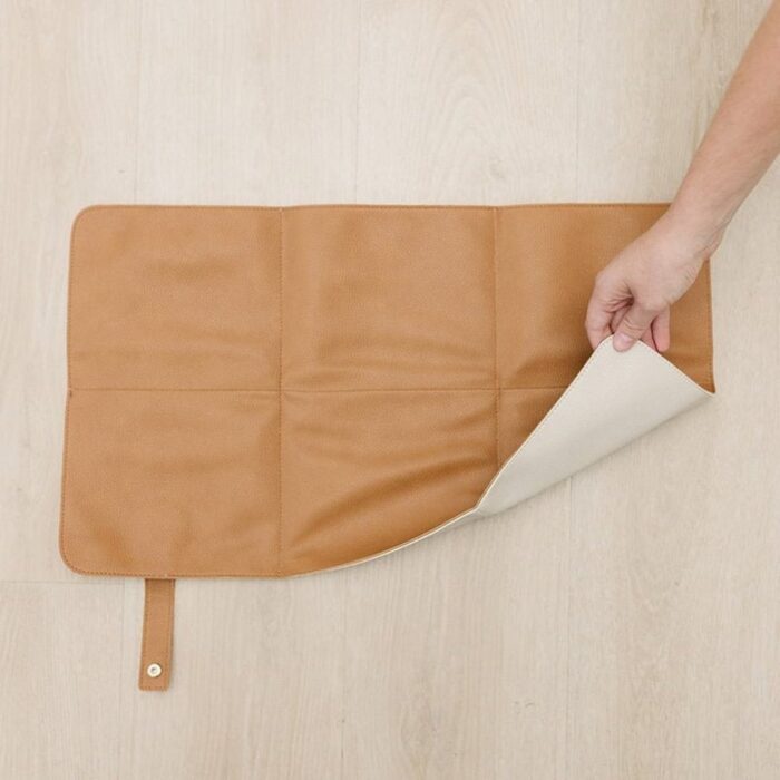 Leather Baby Portable Changing Mat