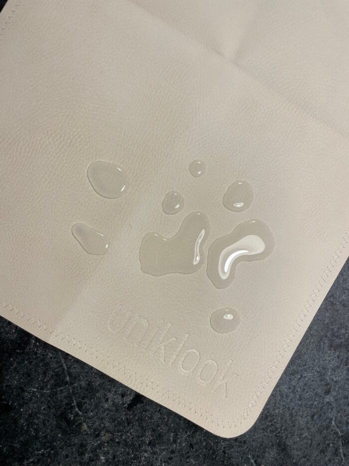 Uniklook Off White Leather changing mat