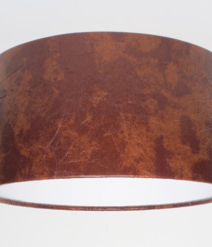 Handmade Vintage leather Lamp Shade