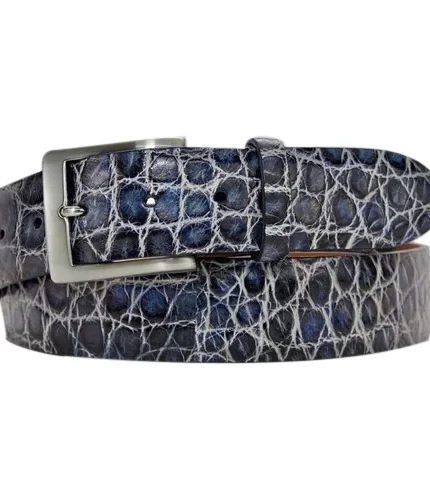 Leather Snake Pattern Belt