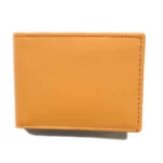 Plain Mustard Leather Wallet