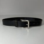Faded Levis Black Leather Belt