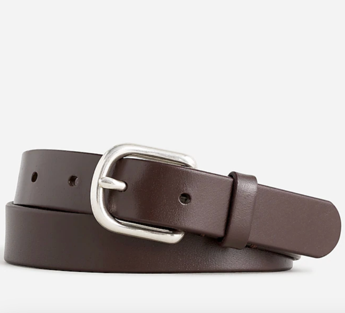 Leather Belt Dark Caramel