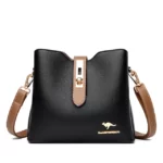 Black Stylish Leather Bag for Women ,Black Stylish Leather Bag